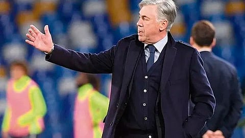 Ancelotti llegó al equipo napolitano el 23 de mayo de 2018 (Foto: sscnapoli.it)