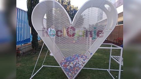 Con "Recicanje", se logran 45 mil pesos para el apoyo oncológico de más de 120 niños AMANC (Foto: Guadalupe Martínez)
