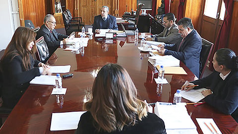 Máximo órgano administrativo del PJM lleva a cabo primera sesión ordinaria de 2020 (Foto Cortesía)