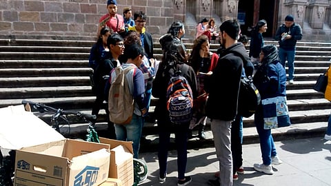 La dinámica se lleva a cabo entre las 12:00 y las 14:00 horas (Foto: Sayra Casillas)