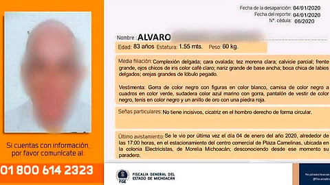 Respondía al nombre de Álvaro
(Foto: RED113)
