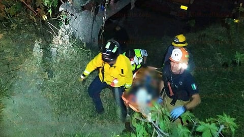 El afectado sufrió amputación de su pierna izquierda (Foto: RED 113)