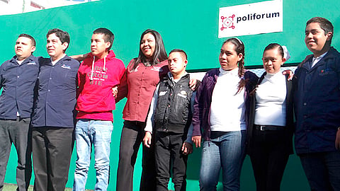 La directora del Poliforum, destacó que los alumnos del CAM tendrán a su disposición a todo el personal y equipamiento del organismo (Foto Cortesía)
