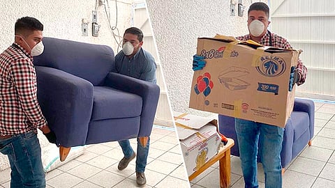 Se entregó ropa, juguetes, aparatos electrónicos y muebles (Foto Cortesía)