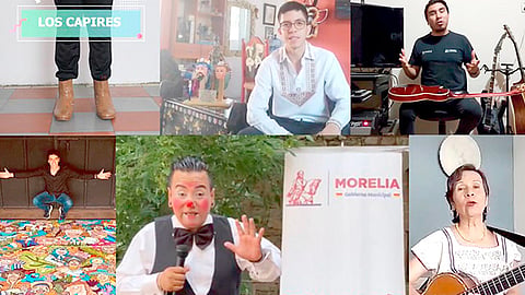 Más de 50 videos de danza, música, teatro, guitarra, origami, pintura, lectura en voz alta, y yoga, se han compartido en las redes sociales de la dependencia municipal (Foto Cortesía)