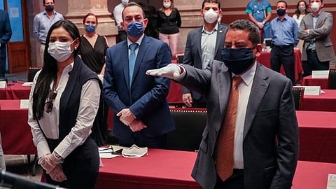 Virrueta García es licenciado en Derecho, egresado de la Facultad de Derecho y Ciencias Sociales (Foto: cortesía)