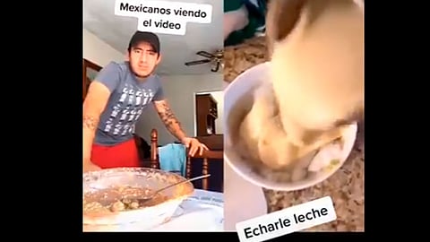 Lo que para unos causó asombro, a otros no (Fotograma Tik Tok: @dominggopendejo)