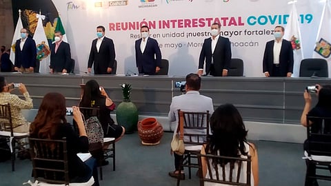 Los mandatarios coincidieron en que los estados deben hacer "malabares" para poder resistir la crisis económica (Foto: cortesía)