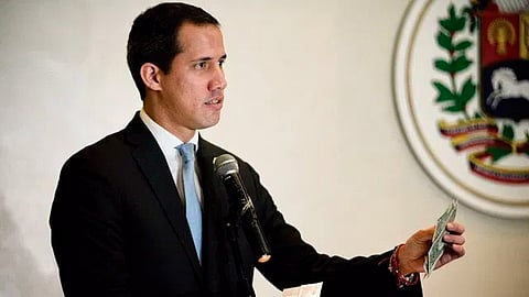 El régimen sentenció que no era válido ningún acto jurídico de éste (Foto: @jguaido)