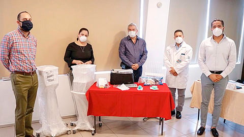 Coincidieron en reconocer la gran disposición del sector empresarial para sumarse a esta gran labor enfocada a la salud de los uruapenses (Foto Cortesía)