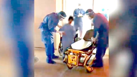 El pequeño fue dado de alta y enviado a su domicilio con indicaciones muy precisas de los cuidados con los que deberá continuar (Foto captura de pantalla)