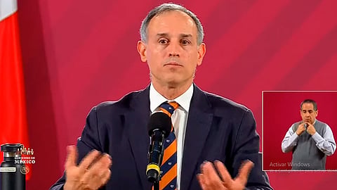 "Michoacán es hoy un ejemplo de lo que se puede hacer en el país", dijo López-Gatell (Fotograma de YouTube: Gobierno de Mexico)