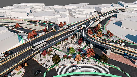 La dependencia trabajará en las inmediaciones del crucero que conforman la avenida Acueducto, el Periférico y la salida a Mil Cumbres (Foto: Cortesía)