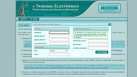 Esto permite optimizar tiempos en los procesos judiciales, evitando el traslado de los interesados a los juzgados (Foto Cortesía)