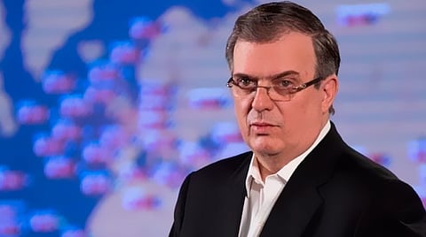Ebrard Casaubon agradeció a Francia por colaborar en este acuerdo (Foto Facebook: Marcelo Ebrard)