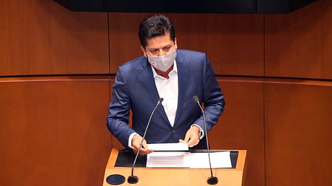 "Debemos ser coadyuvantes del trabajo y desempeño de los diplomáticos”, afirmó el senador (Foto: Cortesía)