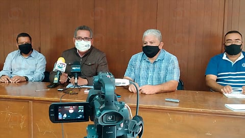 Insistieron en el llamado a las autoridades del gobierno estatal y de la Secretaría de Educación para que los atienda en esta semana
(Foto: Guadalupe Martínez)