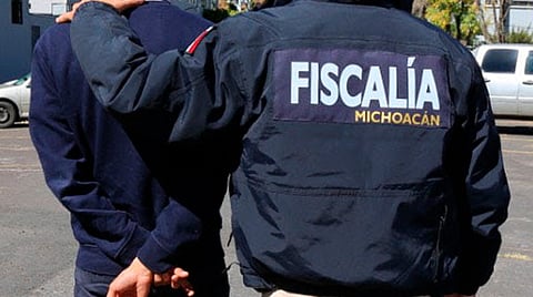 La Fiscalía de Homicidio Doloso dio inicio a las investigaciones correspondientes (Foto Facebook: Fiscalía General del Estado de Michoacán)