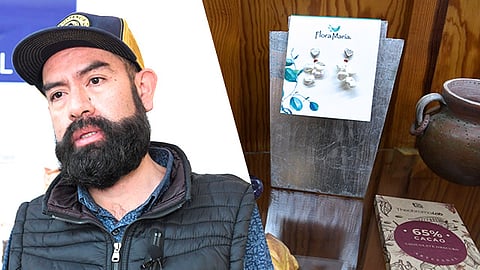 Alejandro Reyes, pequeño empresario ahora podrá salir adelante con su negocio (Foto Cortesía)