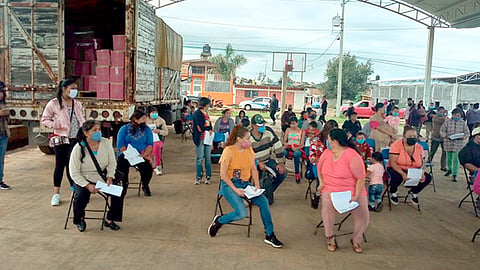 Los beneficiarios pertenecen a las colonias Obrera, Citlalmina, Verónica López y Colosio, de las comunidades de Paso Real, Los Negros y Palma de Altamira (Foto Cortesía)