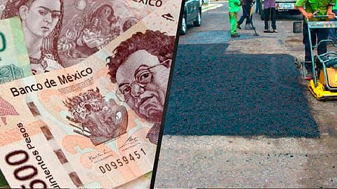 Los daños que tienen dos vialidades son graves, los cuales se han intensificado con las lluvias recientes (Foto Ilustrativa)