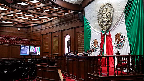 Sesión extraordinaria del Pleno de la 74 Legislatura (Foto Cortesía)