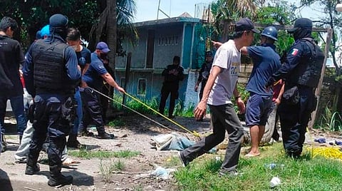 Fue capturado por policías y socorristas (Por: RED 113)