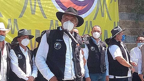 Existe la autorización a nivel federal con un equipo especial “que nos tiene que conseguir en Europa los que nos pueda traer”, indicó Mireles (Foto: Josimar Lara)