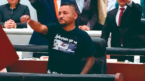 El diputado independiente decidió hacer pública la noticia (Foto: @mijisoficial)