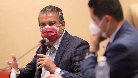 Raúl Morón dijo que el gobierno de Michoacán acumula un adeudo de cerca de 200 millones de pesos al ayuntamiento (Foto: cortesía)