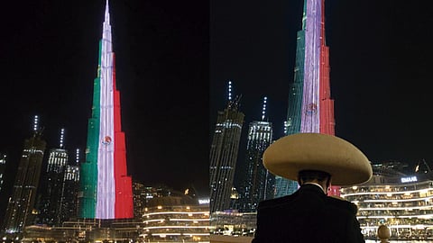 la Embajada de México compartió algunas imágenes de cómo luce el imponente edificio (Foto Twitter: @EmbaMexEAU)