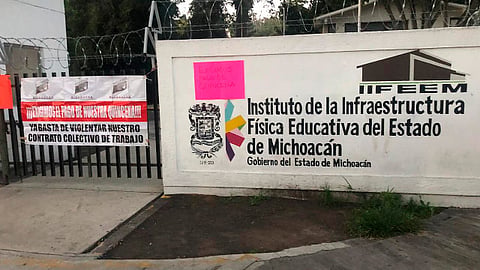 Piden solución a sus demandas (Foto: cortesía)