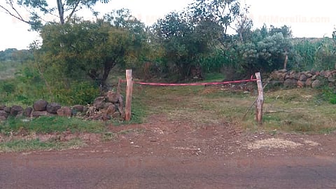 El occiso fue hallado se ubica en la esquina de las calles 8 de Diciembre y Cerro de San Ignacio (Foto: RED-113)