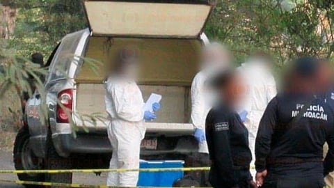 Se les apreciaron heridas de arma blanca en el cuello (Foto: RED 113)