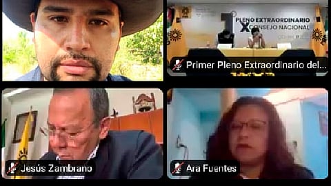 La plataforma será registrada ante el Instituto Nacional Electoral (Foto: captura de video)