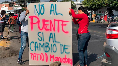 Por segundo día consecutivo comerciantes y colonos se manifestaron (Foto: cortesía)