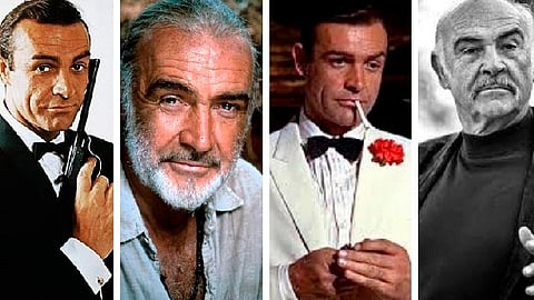 Sean Connery a los 90 años de edad (Foto Twitter: @franherr63)