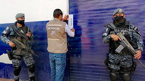 Por medio del reporte emitido de dicha brigada a COEPRIS, de no acatar las recomendaciones en la primera visita, los negocios fueron cesados (Foto Cortesía)