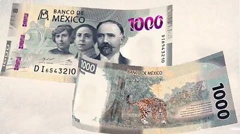 En él aparecerán en la parte frontal personajes de esta época como Hermila Galindo, Francisco I. Madero y Carmen Serdán (Foto: Banco de México)