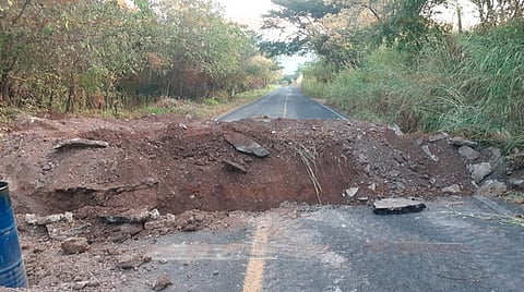 Varios automovilistas reportaron lo ocurrido al número telefónico de emergencias 911 (Foto: RED 113)