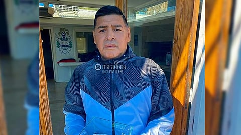 No presenta síntomas de Covid-19 (Foto IG: Diego Maradona)