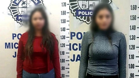 La policía recibió el reporte de dos mujeres agresivas alterando el orden público (Foto: Red 113)