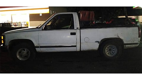 Aseguraron el vehículo en el que transportaba el aguacate (Foto: Cortesía)