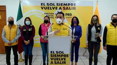 Víctor Manuel Manríquez González se sumó a las voces que rechazan los términos en los que recientemente fue aprobado el Presupuesto de Egresos de la Federación (Fotograma: PRD Michoacán)