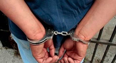 Fue detenido e internado en el Centro Penitenciario local y será presentado ante la autoridad jurisdiccional para que resuelva su situación legal (Foto twitter @Comunidad_DDHH)