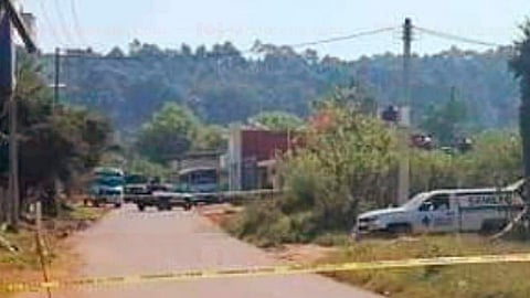 El suceso fue este jueves, en el Camino a Tejerías (Foto: RED-113)