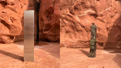 Se desconoce cuánto tiempo tiene en el desierto (Foto Twitter: ElBadiablo)