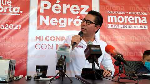 El presupuesto para el estado en 2021 contempla un incremento por más de 5 mil millones de pesos, refirió el diputado (Foto: Sayra Casillas)