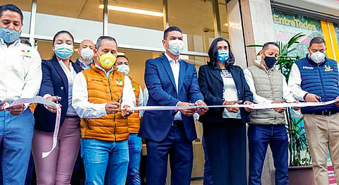 Las céntricas oficinas de la Secretaría de Servicios Públicos facilita el contacto con los servicios más sensibles para la población (Foto Cortesía)