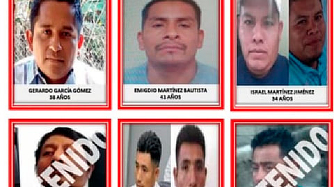 Se exhorta a la gente a que cualquier dato que se tenga de ellos se haga saber de manera anónima (Foto: RED-113)